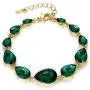 BriLove Womens Wedding Bridal Crystal Multi Teardrop Bracelet BriLove Womens Wedding Bridal Crystal Multi Teardrop Bracelet