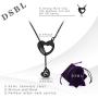 Gold Rose Y Necklaces 12 Zodiac Sign Necklace Black Constellation Jewelry Gift for Women Girls Astrology Sign Symbol Necklaces