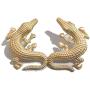 Exaggerated Dragon Crocodile Alligator Earrings Dangle Personalized Crocodile Animal Drop Earrings Stud for Women Teen Girls Gothic Jewelry