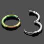 Hoop Earrings For Women , Cartilage Clip On Gold Tragus Hypoallergenic Helix Small Hoop Earring Sets For Teen Girls Men, Surgical Stainless Steel Titanium Jewelry