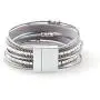 TSANLY Multi-Layer Leather Bracelet Bohemian Bangle with Alloy Magnetic Clasp Braided Wrap Cuff Bangle Jewelry for Women TSANLY Multi-Layer Leather Bracelet Bohemian Bangle with Alloy Magnetic Clasp Braided Wrap Cuff Bangle Jewelry for Women