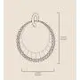 NanoStyle Serenity Prayer Necklace Inspirational Pendant Inscribed in 24k Gold on Round CZ, 18'' Gold Filled Chain NanoStyle Serenity Prayer Necklace Inspirational Pendant Inscribed in 24k Gold on Round CZ, 18'' Gold Filled Chain