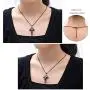 LLmansha Stainless Steel Cremation Jewelry for Ashes Cross Urn Pendant Necklace Memorial Keepsake Jewelry Urn LLmansha Stainless Steel Cremation Jewelry for Ashes Cross Urn Pendant Necklace Memorial Keepsake Jewelry Urn