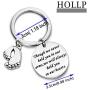 Sympathy Gift for Loss of a Loved One Baby Loss Remembrance Jewelry Miscarriage Keyring Baby Memorial Gift Hold You in My Heart
