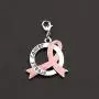 CENWA Pink Ribbon Enamel Breast Cancer Awareness Necklace/Zipper Pull Pink Awareness Breast Cancer Support Gift Keep Fighting Jewelry CENWA Pink Ribbon Enamel Breast Cancer Awareness Necklace/Zipper Pull Pink Awareness Breast Cancer Support Gift Keep Fighting Jewelry