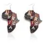 TIANHONGYAN 2 Pairs African Map Natural Wooden Dangle Earrings Ethnic Style African Multicolor Drop Earrings for Women Girls Lightweight Bohemia Style Earrings TIANHONGYAN 2 Pairs African Map Natural Wooden Dangle Earrings Ethnic Style African Multicolor Drop Earrings for Women Girls Lightweight Bohemia Style Earrings