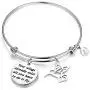 Inspirational Bracelets Your Wings Already Exist All You Have to do is Fly Hummingbird Charm Bangle Bracelet