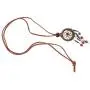 MJartoria Dream Catcher Pendant Necklace BFF Gifts Car Charm Beads Cluster Dangle Suede Rope Necklace MJartoria Dream Catcher Pendant Necklace BFF Gifts Car Charm Beads Cluster Dangle Suede Rope Necklace