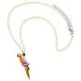 DOWAY Acrylic Novelty Colorful Macaw Parrot Pendant Necklace Tropical Bird Jewelry for Women Girls Kids Charm Party Gifts