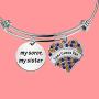 BAUNA Sigma Gamma Rho Sorority Bracelet SGR Charm Bracelet Jewelry My Soror My Sister 1922 Sorority Paraphernalia Gift