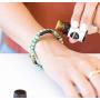 Subherban Essential Oil Bracelets - Aromatherapy Bracelet - Lava Rock Anxiety Bracelet - NOOSA WRAP - Handmade Jewelry - Gifts for Women