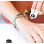 Subherban Essential Oil Bracelets - Aromatherapy Bracelet - Lava Rock Anxiety Bracelet - NOOSA WRAP - Handmade Jewelry - Gifts for Women