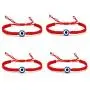 Caiyao 4-5Pcs Evil Eye Woven Bracelets Handmade Weave Hamsa Hand Red Rope Braided Bangle Fatima Palm String Bracelets for Women Girls Friendship Lucky Jewelry Caiyao 4-5Pcs Evil Eye Woven Bracelets Handmade Weave Hamsa Hand Red Rope Braided Bangle Fatima Palm String Bracelets for Women Girls Friendship Lucky Jewelry
