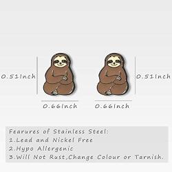 Sloth Earrings Sloth Gifts for Women Sloth Accessories Jewelry Sloth Lover Gifts
