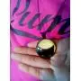 IDB Black Cat Necklace - Peeking Black Cat Pendant - Cute Black Cat Jewelry