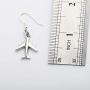 FUSTYLE Airplane Necklace Aircraft Pendant Flight Attendant Jewelry Pilot Gifts for Aviation Traveler