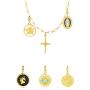 P&N Jewelry Necklace Set for Women, Necklace Set for Couples Jewelry Set Pendant Choker Trendy Necklace Chain Necklace Sets for Women Fashion Jewelry