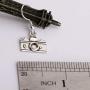 Photographer Gift Camera Infinity Love Charm Y Necklace Travel Jewelry Photography Gifts (Camera earring)