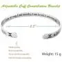 RENYILIN Creative Cuff Bracelet, Zodiac Bracelet, Inspirational Stainless Steel Bracelet for Men and Women