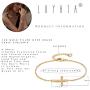 LOYATA Gold Bracelet Gold 14K Gold Filled Dainty Chain Simple Jewelry Gift for Women