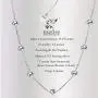 Crystals from Swarovski 925 Sterling Silver Hypoallergenic Bracelet Necklace Pendant Chain, Jewelry for Women (ABr-5 Sphere Crystal, 16'' Necklace)