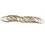 Lux Accessories Flower Mixed Metal Aztec Multi Bangle Set