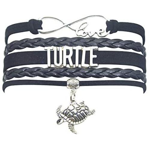 HHHbeauty Tortoise Sea Turtle Bracelet Infinity Love Tortoise Turtle Gifts Sea Turtle Jewelry Bracelet Gifts for Women, Girls, Men, Boys, Turtle Lovers Popular Turtle Themed Gifts