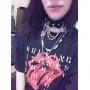 Gothic Jewelry-Adjustable Leather Choker Goth Necklace for Women-PU O Shape Punk Rock Black Soft Collar Chain Choker Cosplayer Gothic Jewelry-Adjustable Leather Choker Goth Necklace for Women-PU O Shape Punk Rock Black Soft Collar Chain Choker Cosplayer