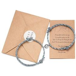 Tarsus Magnetic Couple Bracelet Set Vows of Eternal Love Jewelry Gifts for Couple Bestfriend