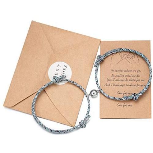 Tarsus Magnetic Couple Bracelet Set Vows of Eternal Love Jewelry Gifts for Couple Bestfriend