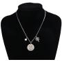 Zuo Bao Nurses Prayer Necklace with RN Charm,Gifts for Nurses, Nursing Graduation, Medical Jewelry