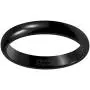 Crownal 2mm/4mm/6mm/8mm Black Ceramic Wedding Band Ring Men Women Couple Plain Dome High Polished Comfort Fit Size 3.5 To 16 Crownal 2mm/4mm/6mm/8mm Black Ceramic Wedding Band Ring Men Women Couple Plain Dome High Polished Comfort Fit Size 3.5 To 16