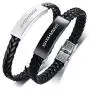 MPRAINBOW 2Pcs Custom Couples Leather Bracelets - Personalized His & Hers Couples ID Bracelets - Promise Bracelets for Couples - Friendship Couple Distance Matching Bracelets for Him and Her MPRAINBOW 2Pcs Custom Couples Leather Bracelets - Personalized His & Hers Couples ID Bracelets - Promise Bracelets for Couples - Friendship Couple Distance Matching Bracelets for Him and Her