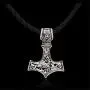 AILUOR Men Viking Leather Norse Thors Hammer Mjolnir Celtic Knot Pendant Necklace Jewelry Scandinavian AILUOR Men Viking Leather Norse Thors Hammer Mjolnir Celtic Knot Pendant Necklace Jewelry Scandinavian