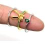 Thor Loki Gold-Plated 3 pcs/set Ring 925 sterling silver Men Women Jewelry Gifts US Size 5 6 7 8 9 10 11 12#