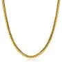 ACC PLANET Layered Choker Necklace 14K Real Gold Plated Figaro Chain Necklace Special Mothers Gifts Gold Chain Layering Necklace for Women Girls Jewelry