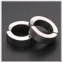 Xusamss Punk Jewelry No Piercing Stainless Steel Circle Huggie Earrings Magnet Clip On Earrings