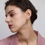 Twisted Chunky Hoop Earrings 14K Gold Plated Dainty Lightweight Hypoallergenic Open Hoops Earrings for Women Gift