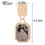 Campsis Vintage Geometric Dangle Earrings Gold Statement Drop Earring Snakeskin Pattern Pendant Earring Halloween Party Jewelry for Women and Girls