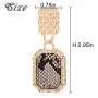 Campsis Vintage Geometric Dangle Earrings Gold Statement Drop Earring Snakeskin Pattern Pendant Earring Halloween Party Jewelry for Women and Girls