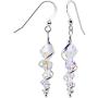 Body Candy Handcrafted 925 Silver Icicle Drop Earrings Created with Swarovski Crystals