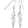 Body Candy Handcrafted 925 Silver Icicle Drop Earrings Created with Swarovski Crystals