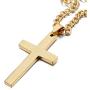 Jstyle Jewelry Mens Cross Necklace for Men Women Stainless Steel Pendant 24 Inch