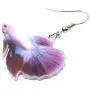 NEWEI Acrylic Floral Ocean Fish Earrings Big Dangle Drop Fashion Sea Animal Jewelry For Women Girl Gift Charm NEWEI Acrylic Floral Ocean Fish Earrings Big Dangle Drop Fashion Sea Animal Jewelry For Women Girl Gift Charm