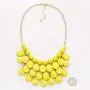 JANE STONE Fashion Floating Bubble Necklace Teardrop Bib Collar Statement Jewelry for Women JANE STONE Fashion Floating Bubble Necklace Teardrop Bib Collar Statement Jewelry for Women