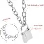 Krun Y Necklace Lock Pendant Simple Cute Necklaces Long Multilayer Chain Fashion Jewelry Women Girls Gift for Her Krun Y Necklace Lock Pendant Simple Cute Necklaces Long Multilayer Chain Fashion Jewelry Women Girls Gift for Her