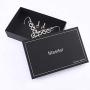 Masiter Rhinestone Necklace Crystal Earrings Glitter Tennis Chain 2Pcs Wedding Bridal Bridesmaid Costume Jewelry Set for Women and Girls
