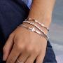 Montana Silversmiths Squarely a Tennis Bolo Bracelet
