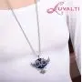 Blue Owl Pendant Necklace - Perfect Jewelry Gift Blue Owl Pendant Necklace - Perfect Jewelry Gift
