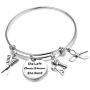 MAOFAED Hairdresser Gift Hair Stylist Gift She Left Beauty Wherever She Went Cosmetology Graduation Gift for Her